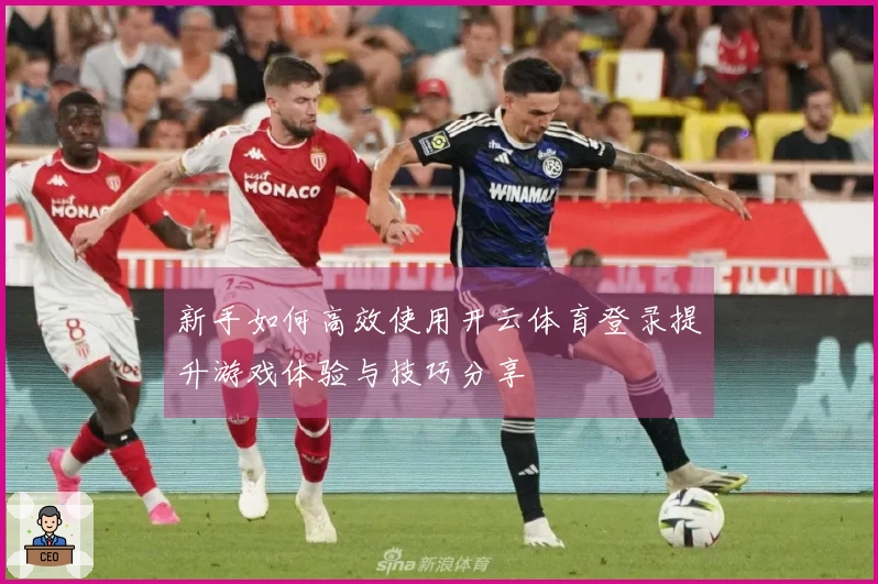 新手如何高效使用开云体育登录提升游戏体验与技巧分享